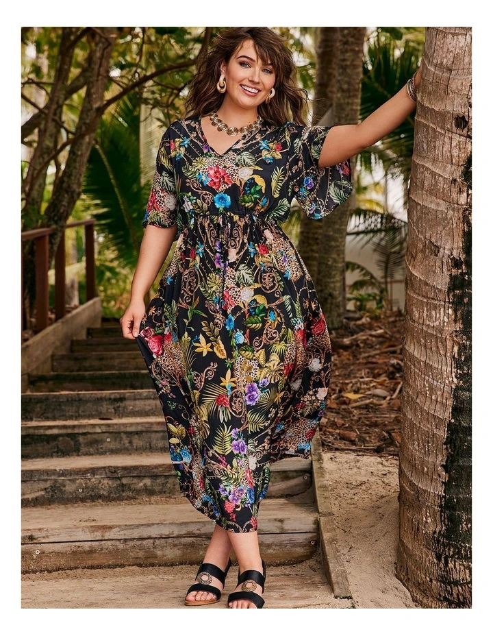 Natural Something Wild Dress in Print image 5