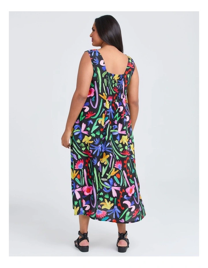 Natural Trinity Maxi Dress in Print image 2