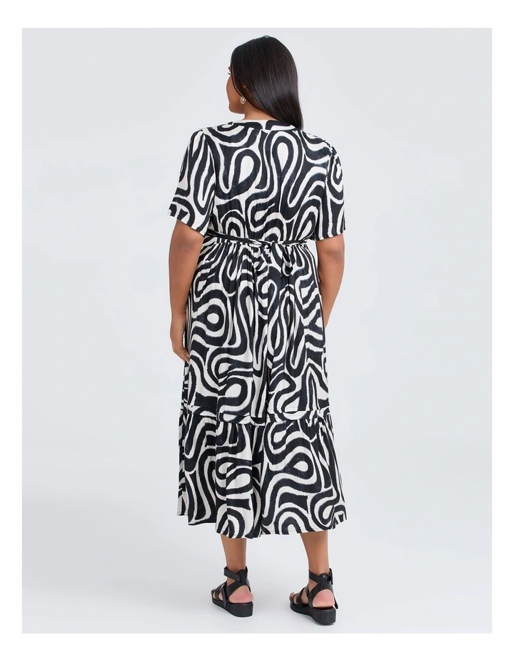 Natural Lula Maxi Dress in Print image 2