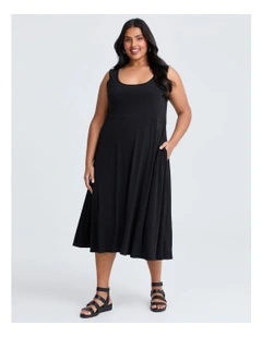 Elevate Layering Dress in Black