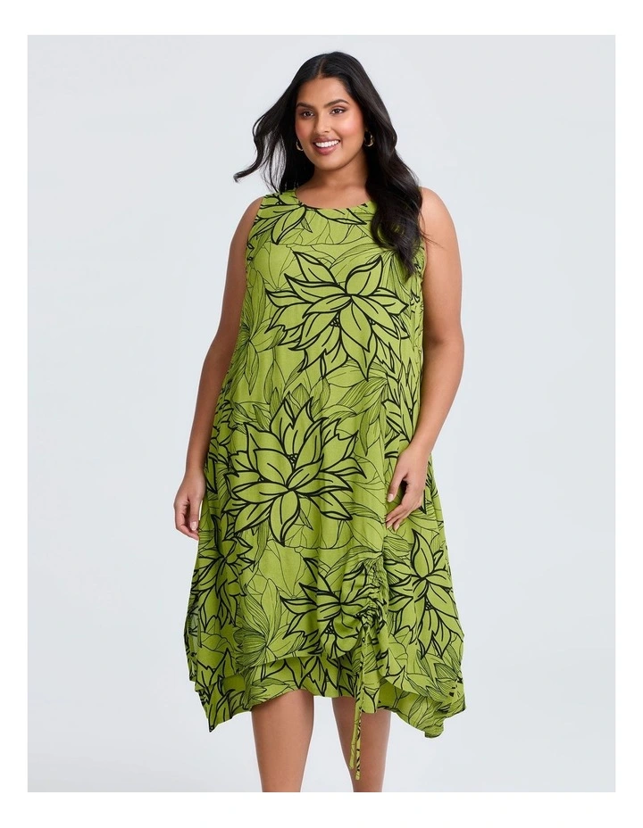 The Lotus HBO Original Dress in Multi image 3