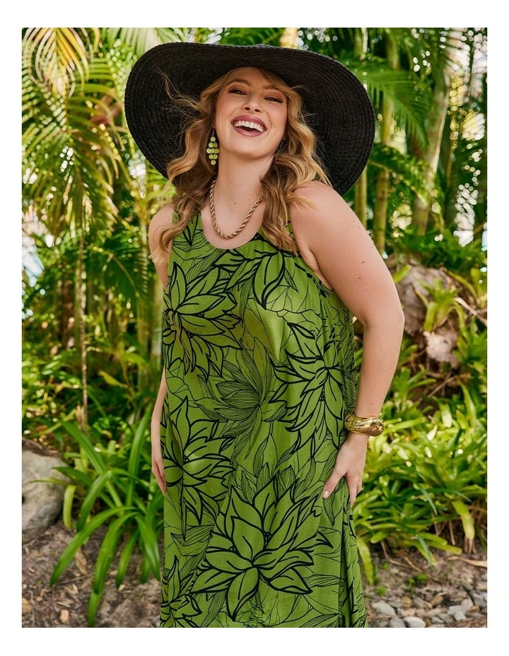The Lotus HBO Original Dress in Multi image 4