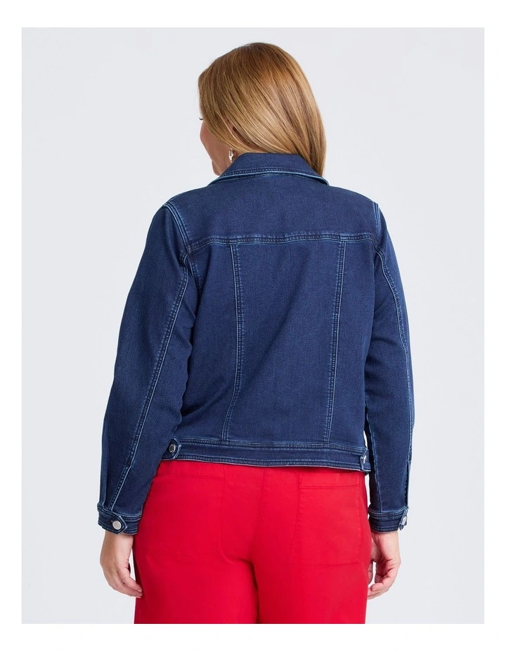 The Everyday Denim Jacket in Indigo image 2