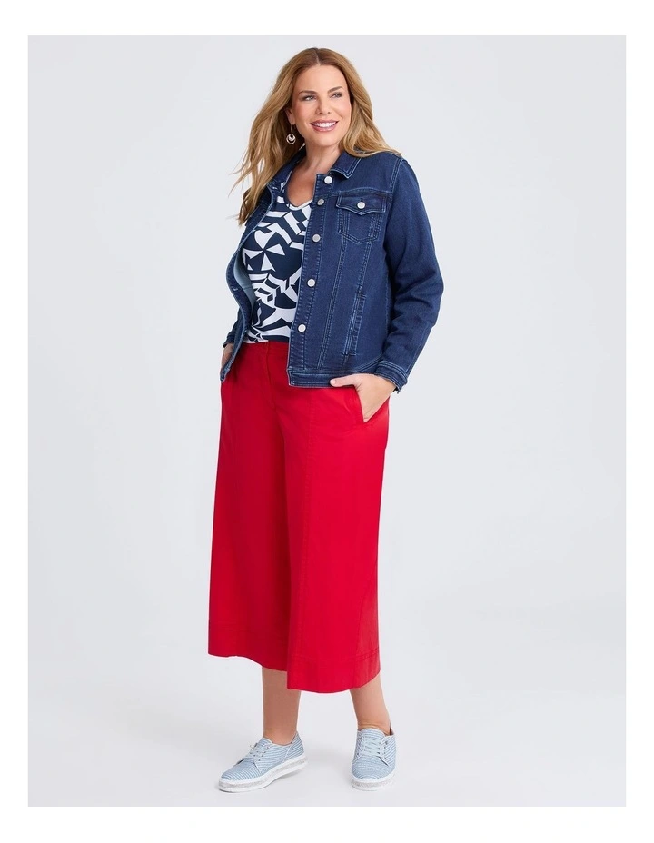 The Everyday Denim Jacket in Indigo image 3