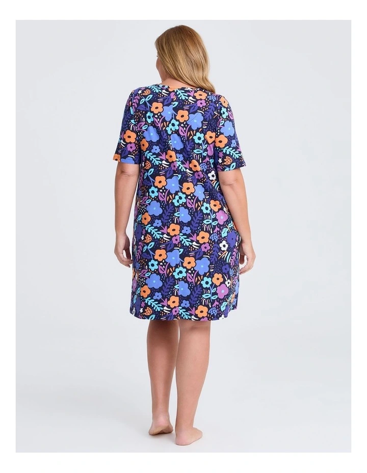 Australian Cotton Petals Nightie in Multi image 2