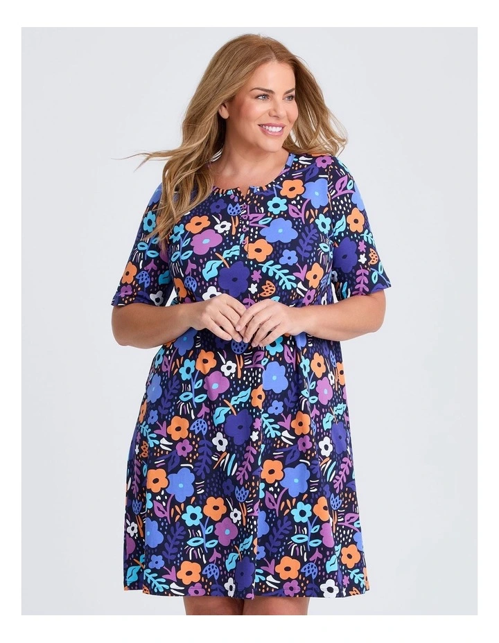 Australian Cotton Petals Nightie in Multi image 3
