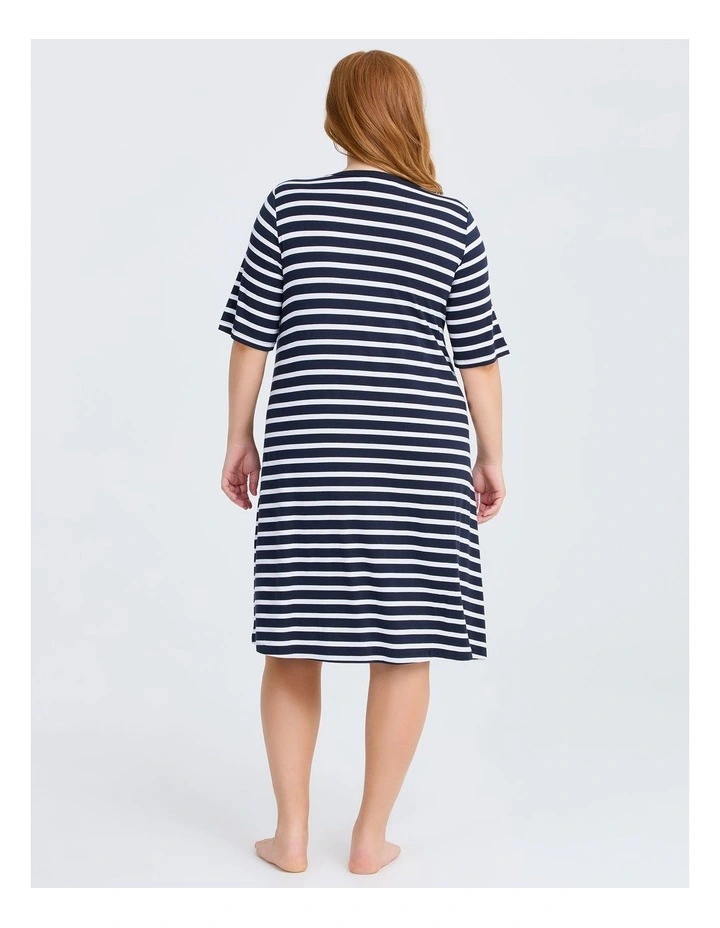 Garfield Stripe Nightie in Print image 2