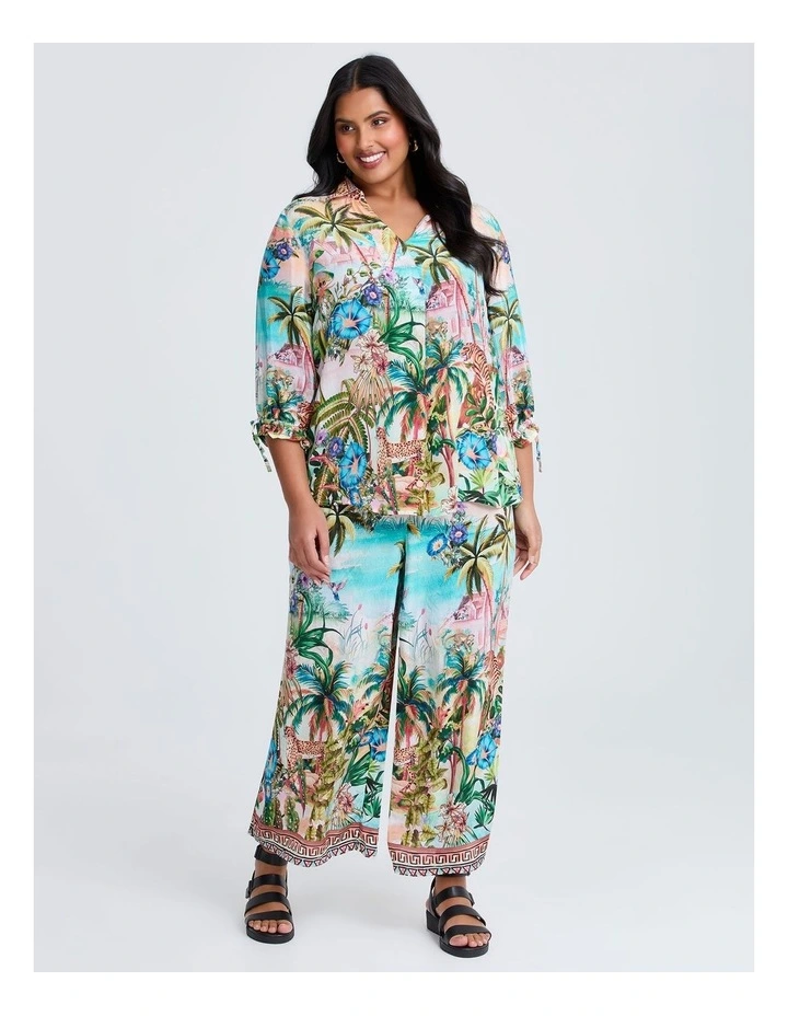 Natural Something Wild Pant in Print image 4