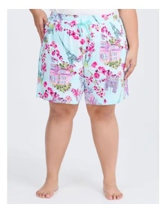 Bamboo Paris Bloom Pyjama Short IN Multi