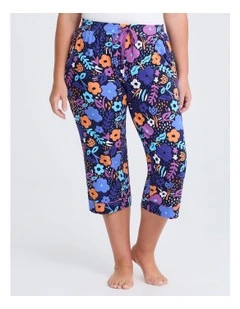 Australian Cotton Petals Pyjama Pant in Multi
