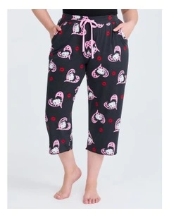 Modal Betty Boop Pyjama Pant Print