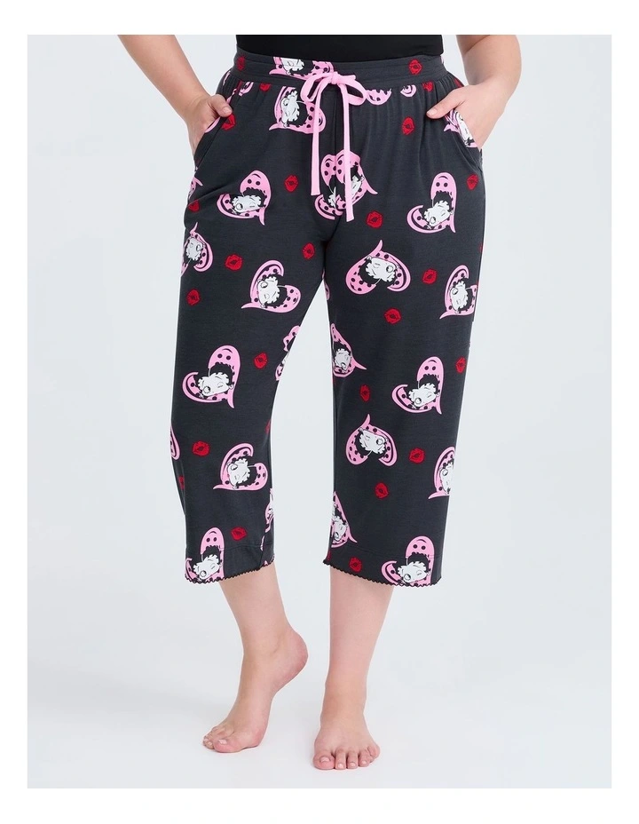 Modal Betty Boop Pyjama Pant Print image 1