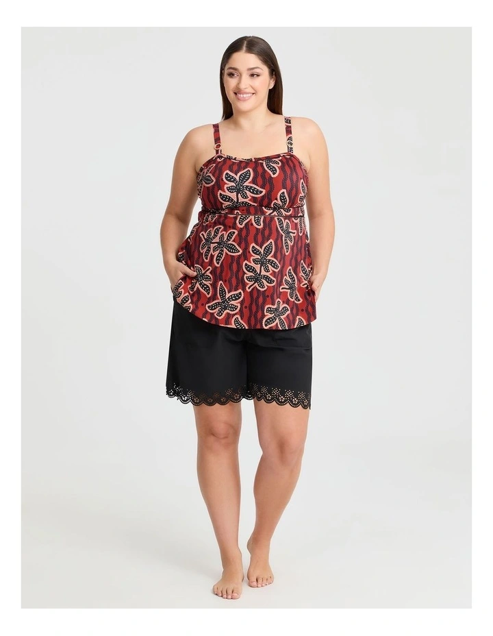Serengeti Trim Detail Tankini Print image 3