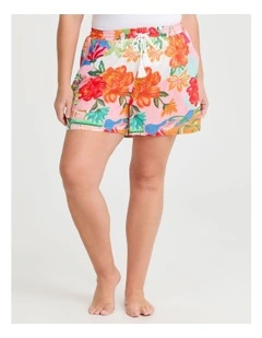 The Vacay Cotton Beach Short Print