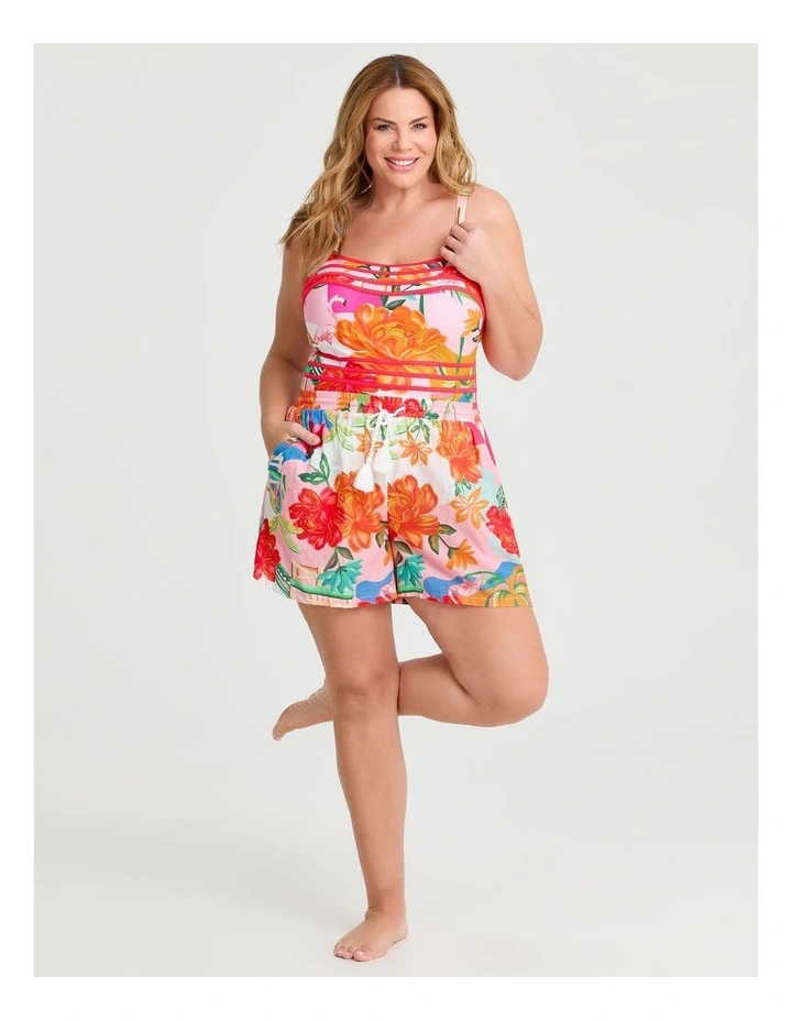 The Vacay Cotton Beach Short Print image 3