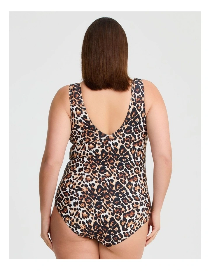 Animal Print 2-Way Swimsuit image 3