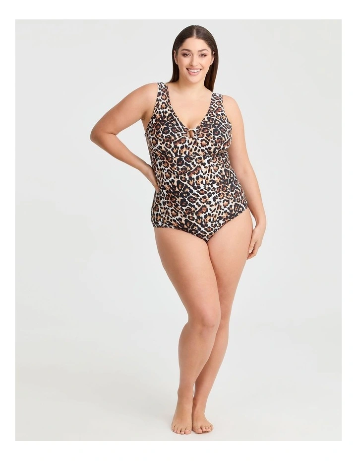 Animal Print 2-Way Swimsuit image 4