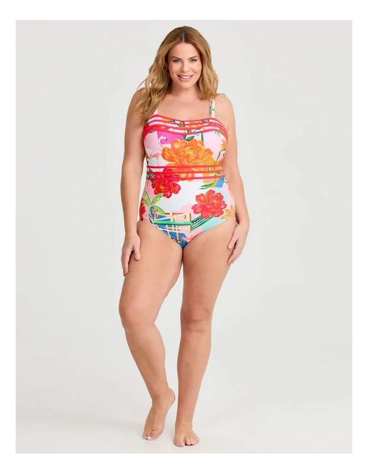 The Vacay Bind Swimsuit Print image 3