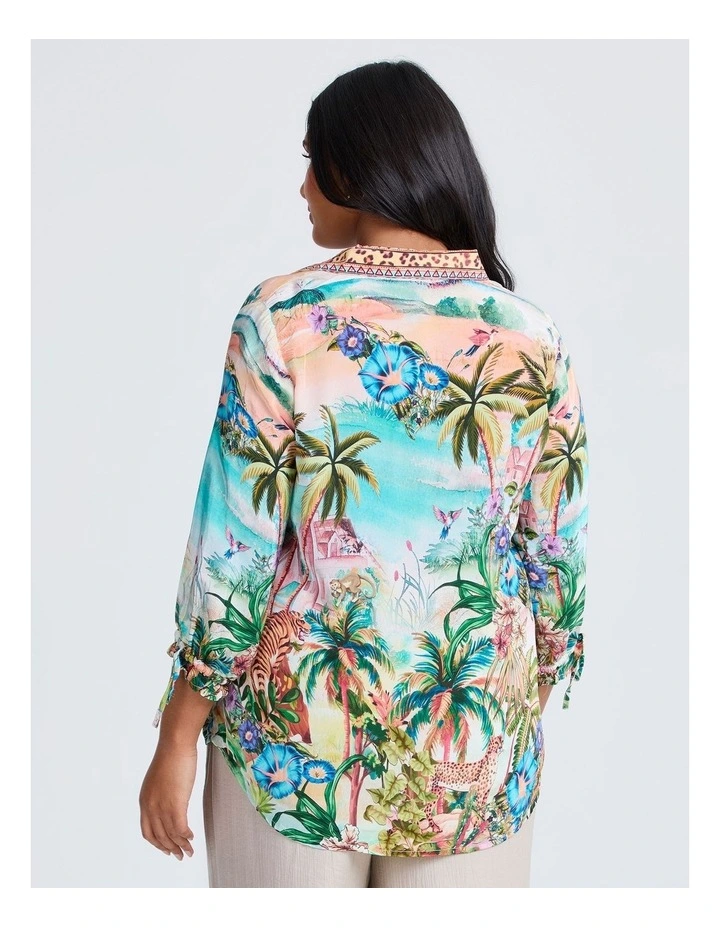 Natural Something Wild Top Print image 2