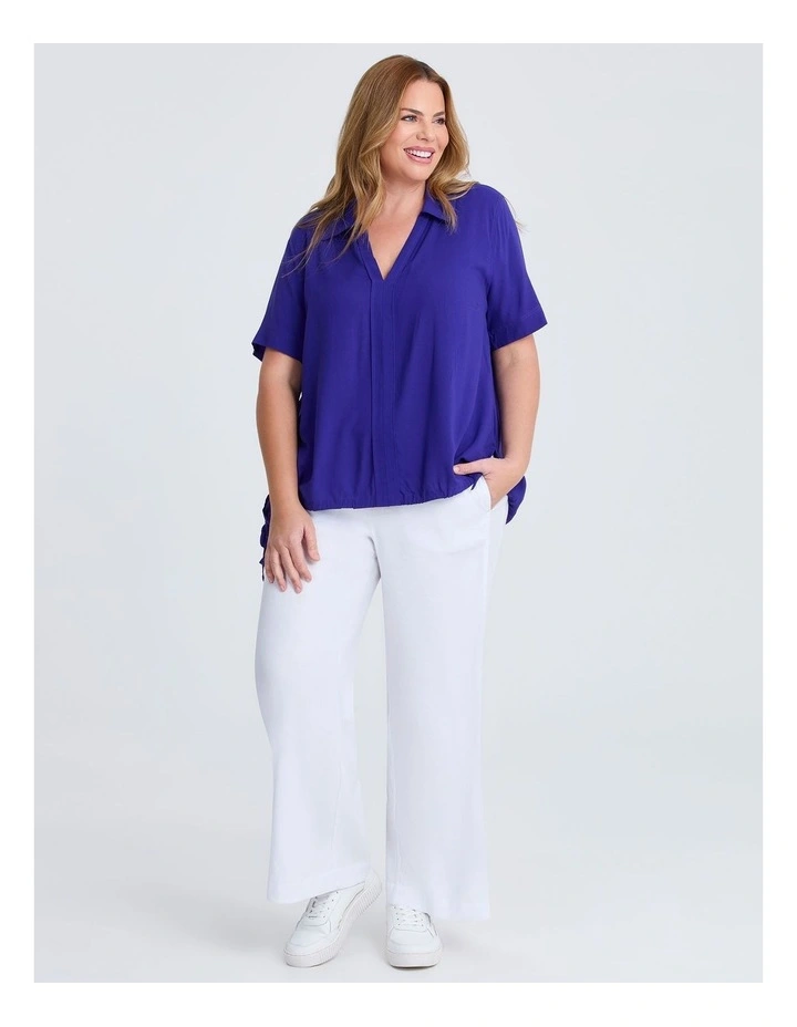 Bamboo Neve Top Liberty in Purple image 3