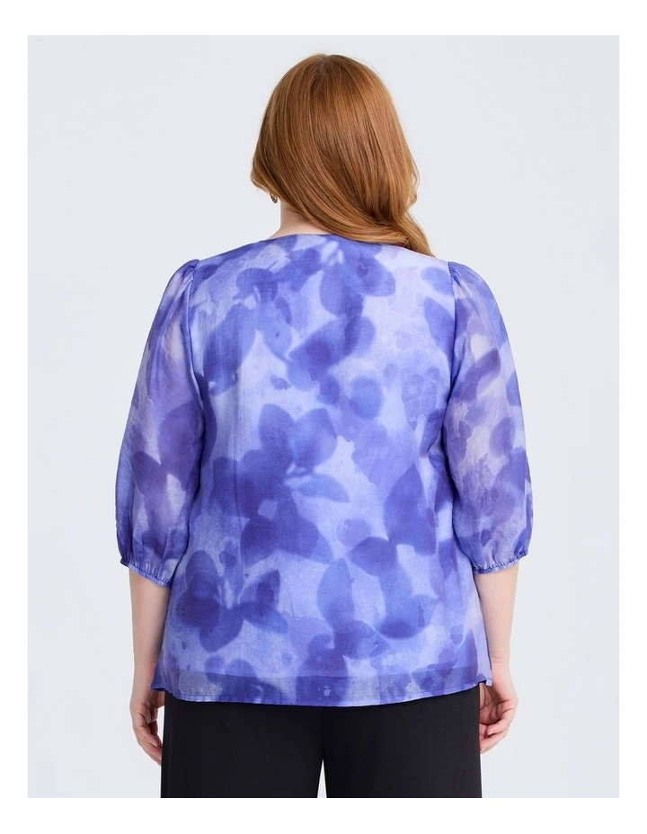 Moody Skies Tencel Top Print image 2