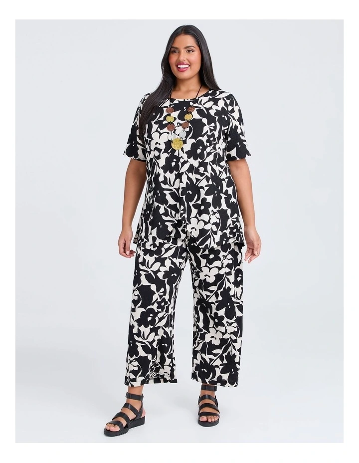 Cassia Top in Print image 4