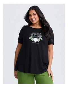 The Lotus HBO Original Whats The WiFi Top in Black