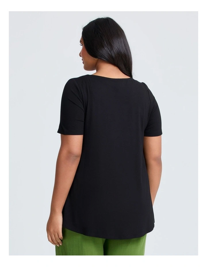 The Lotus HBO Original Whats The WiFi Top in Black image 2