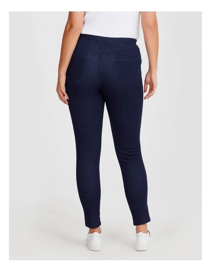 The New Tall Best Friend Jegging in Indigo image 2