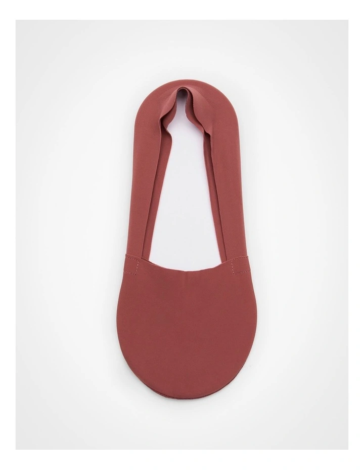 No Show Invisible Socks 3 Pack in Neutral image 3