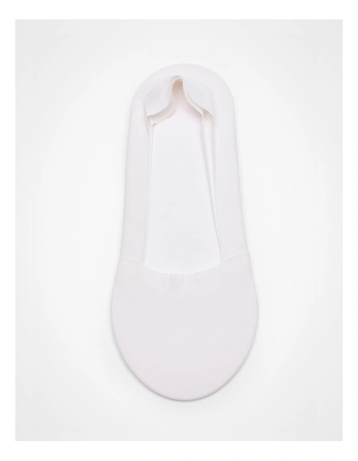 No Show Invisible Socks 3 Pack in Neutral image 4