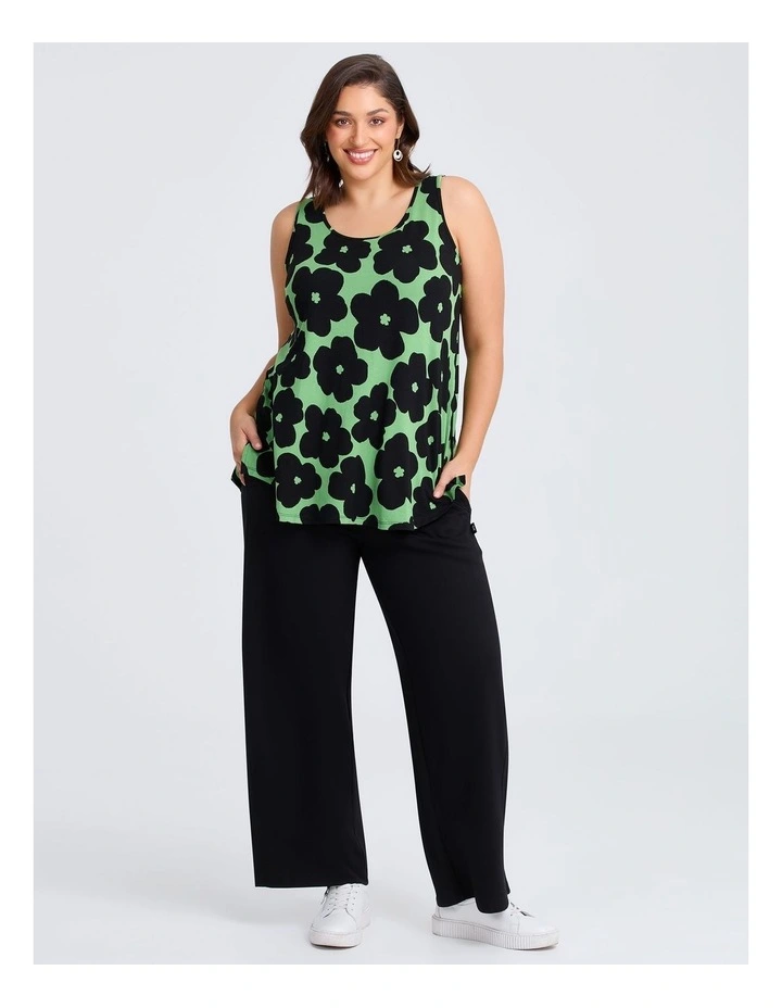 Natural Favourite Tank Green/black image 3