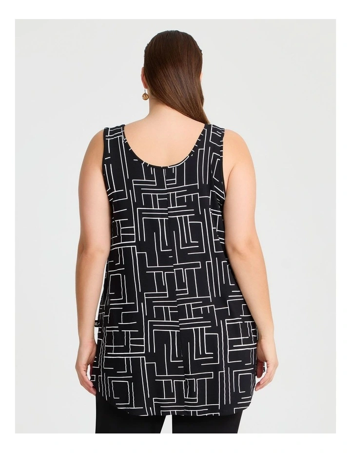 Natural Favourite Tank in Arina Print image 2
