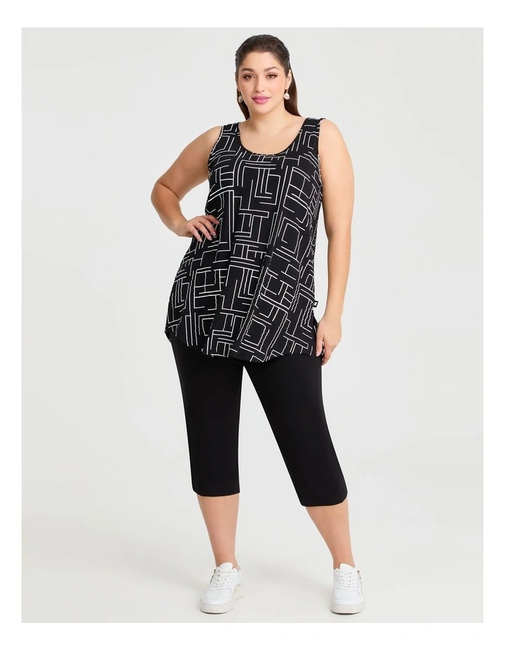 Natural Favourite Tank in Arina Print image 3