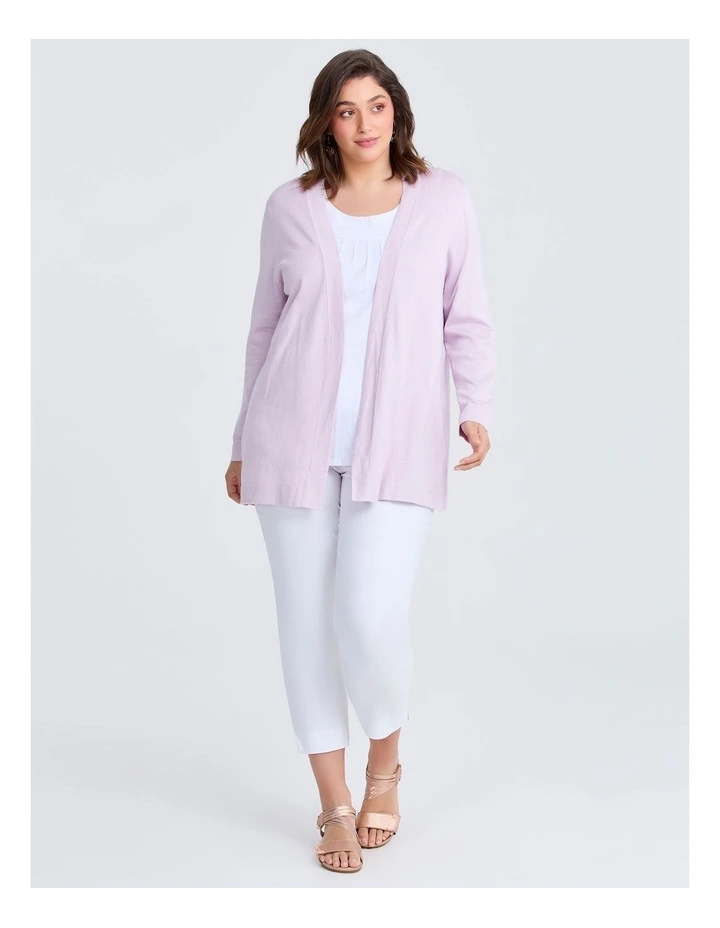 Lightweight Natural in Cardigan Lilac image 3