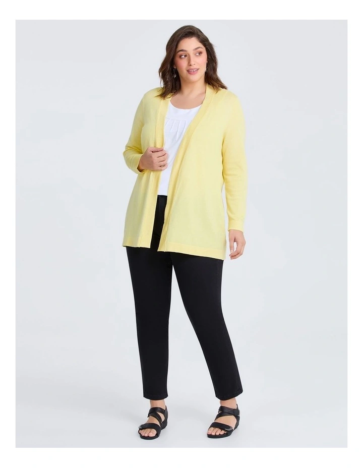 Lightweight Natural in Cardigan Lemon image 3