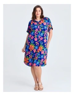 Preston Shirt Dress in Multi