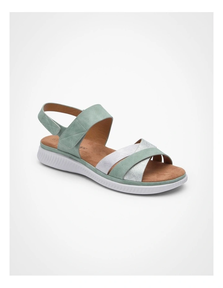 Nevis Flex Sandal in Light Sage image 2