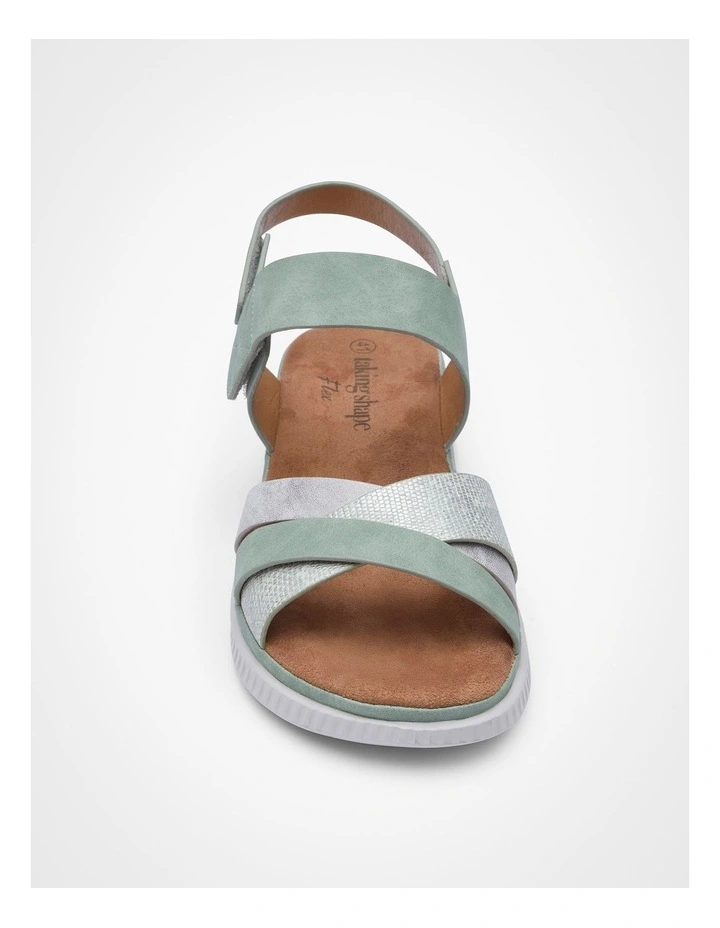 Nevis Flex Sandal in Light Sage image 3