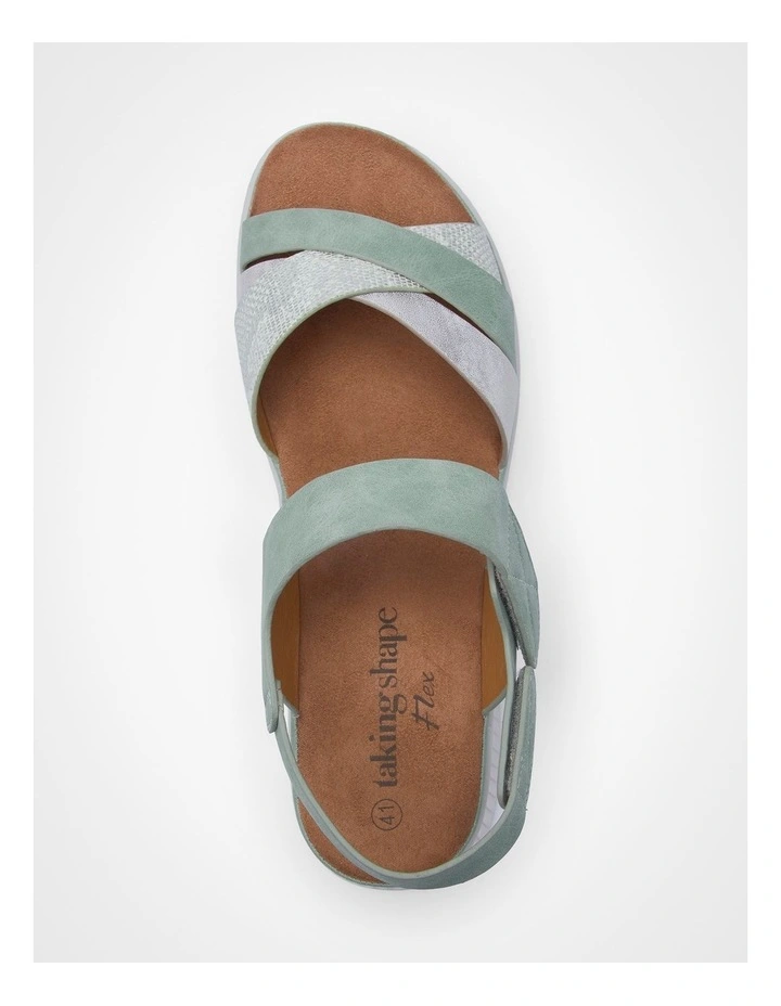 Nevis Flex Sandal in Light Sage image 4