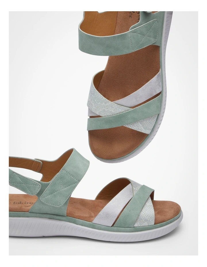 Nevis Flex Sandal in Light Sage image 5