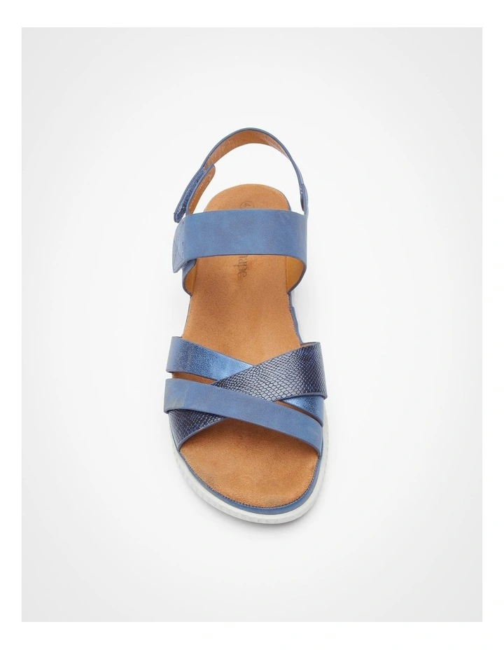 Nevis Flex Sandal in Navy image 2