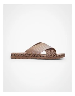 Flexible Bling Slide in Leopard