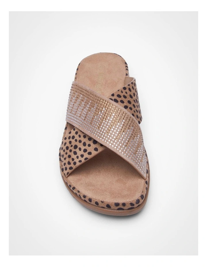 Flexible Bling Slide in Leopard image 3