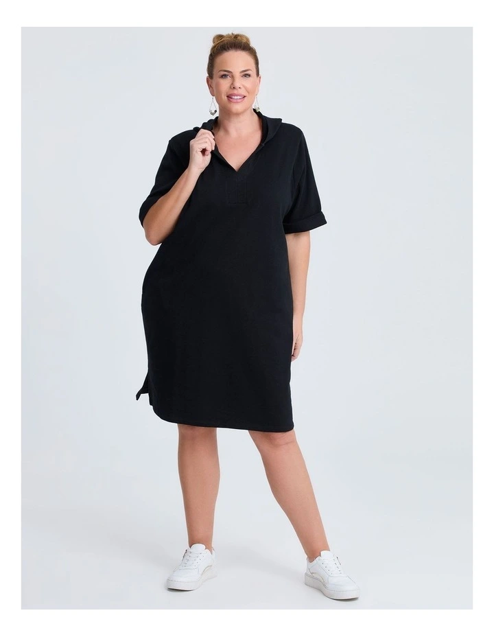 Sweat Dress Black image 1