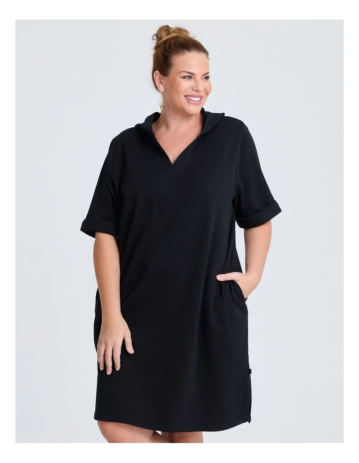 Sweat Dress Black image 3