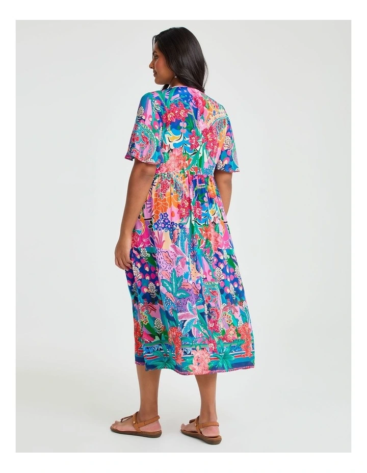 Natural Vanda Dress Print image 2