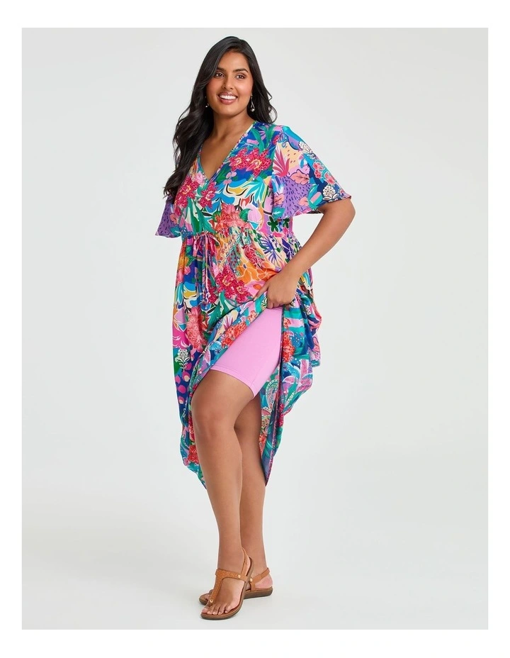 Natural Vanda Dress Print image 4