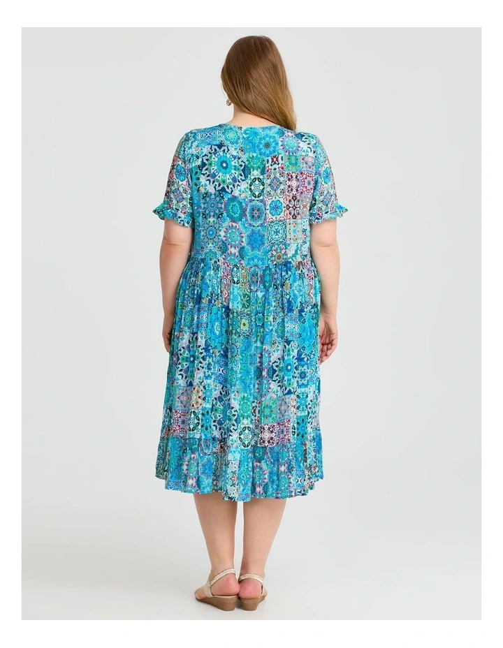 Natural Getaway Floaty Dress Print image 2