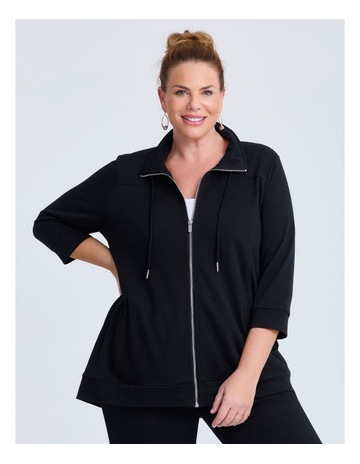 Active Sweat Jacket Black